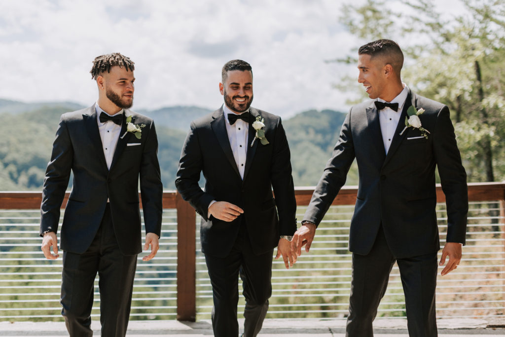 Groomsmen | The Magnolia Venue | The Smoky Mountains | Photography by Miss Riss Photography