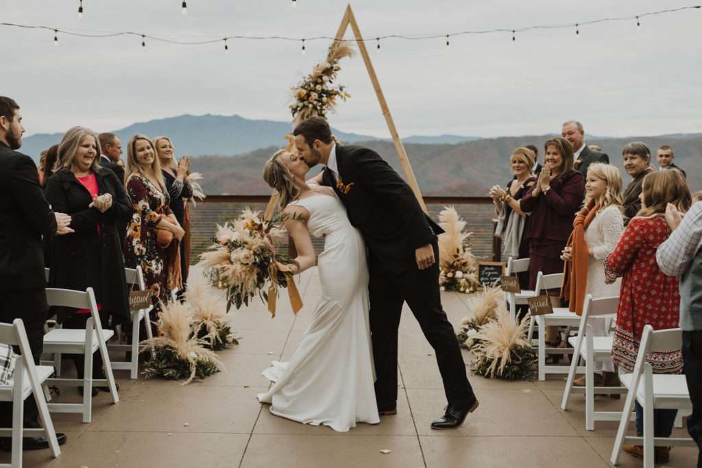 Ceremony | Magnolia Venue Wedding | Finding Eden Photography | Smoky Mountain Wedding