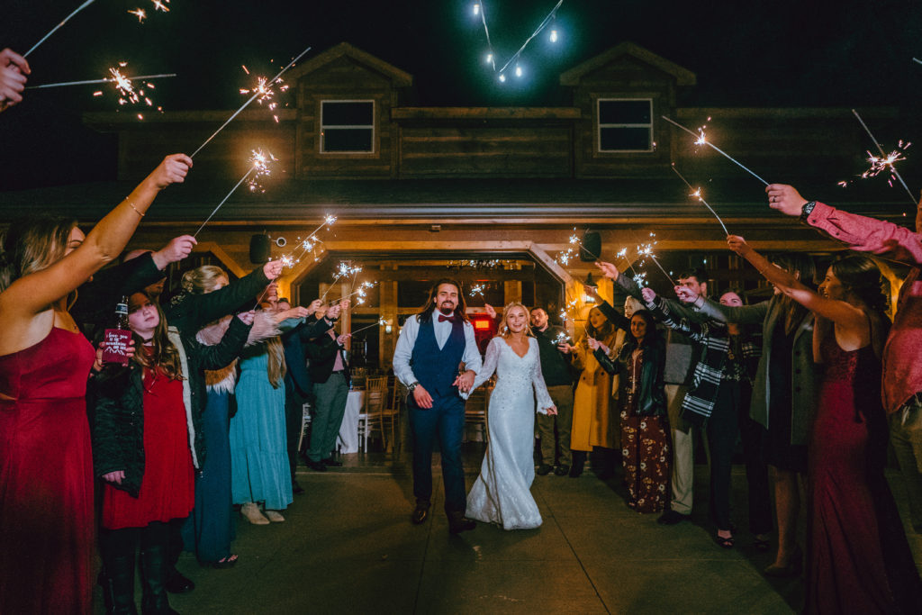 Grand Exit | Couple Portrait | The Magnolia Venue | Pigeon Forge TN | Derek Halkett Photography