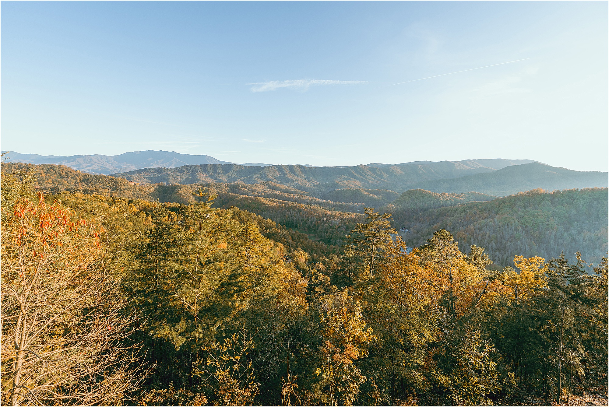 The Magnolia Venue overlooking The Great Smoky Mountains