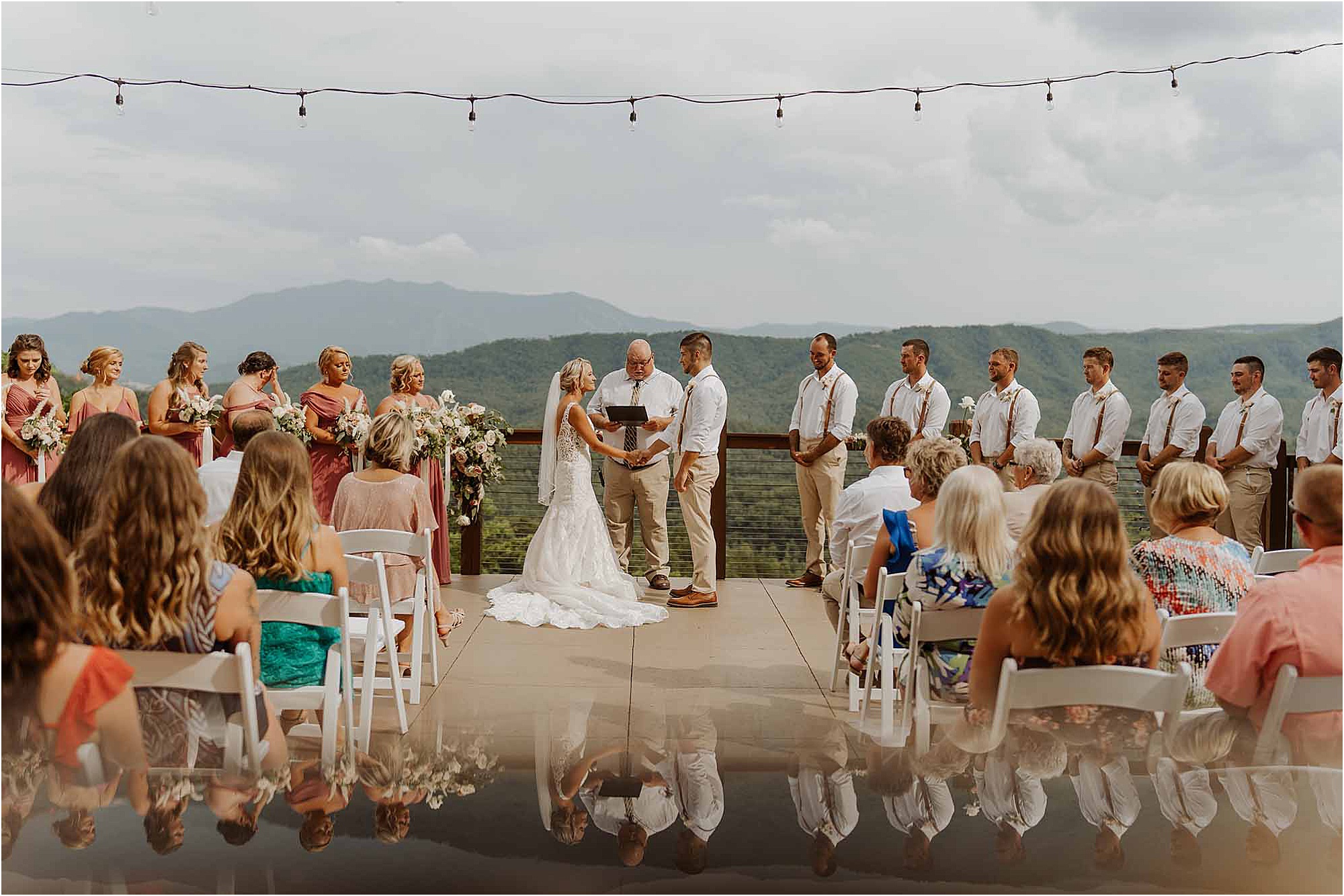 Casual Summer Wedding in Pigeon Forge, The Magnolia Venue