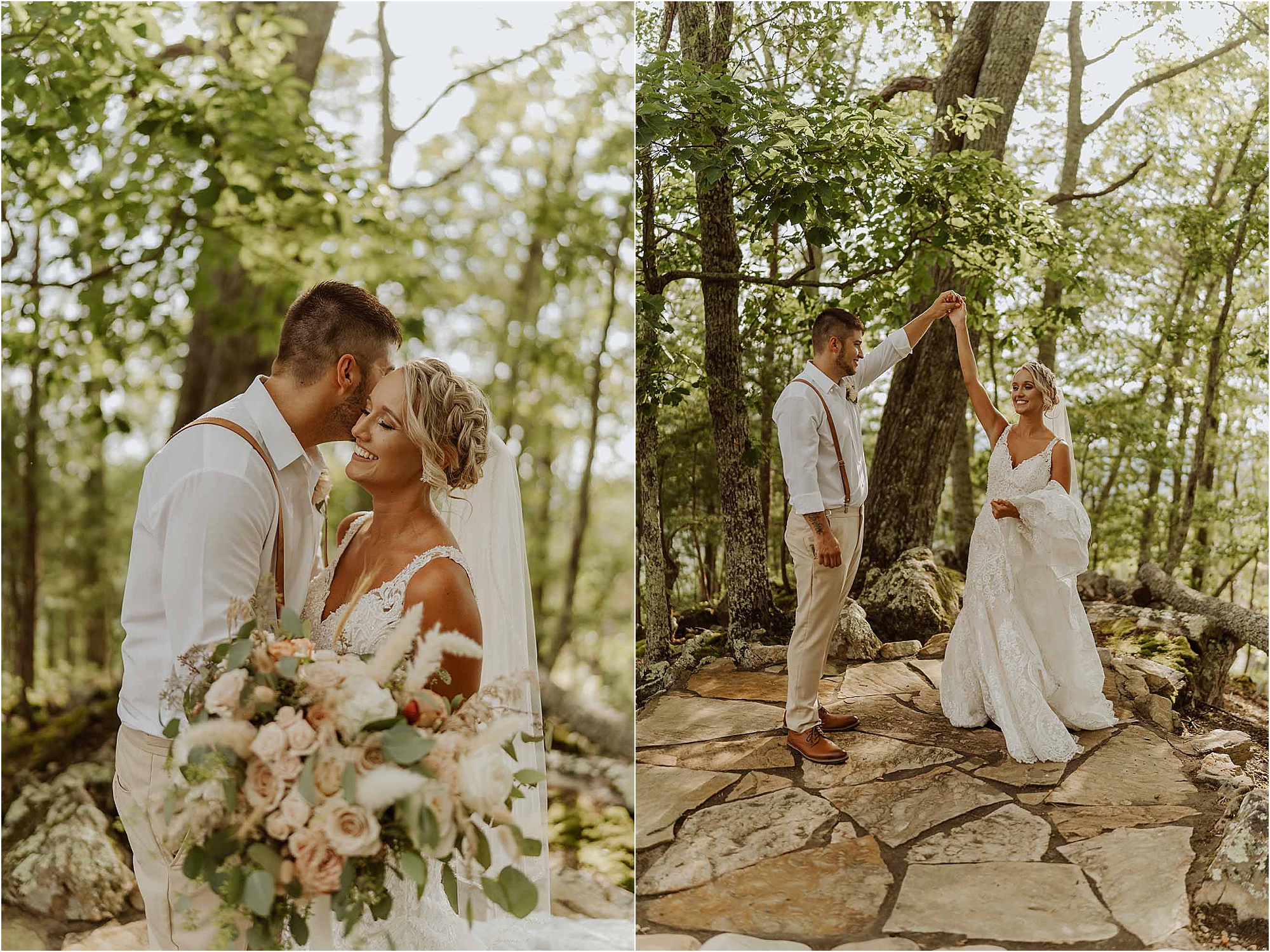 Casual Summer Wedding in Pigeon Forge, The Magnolia Venue