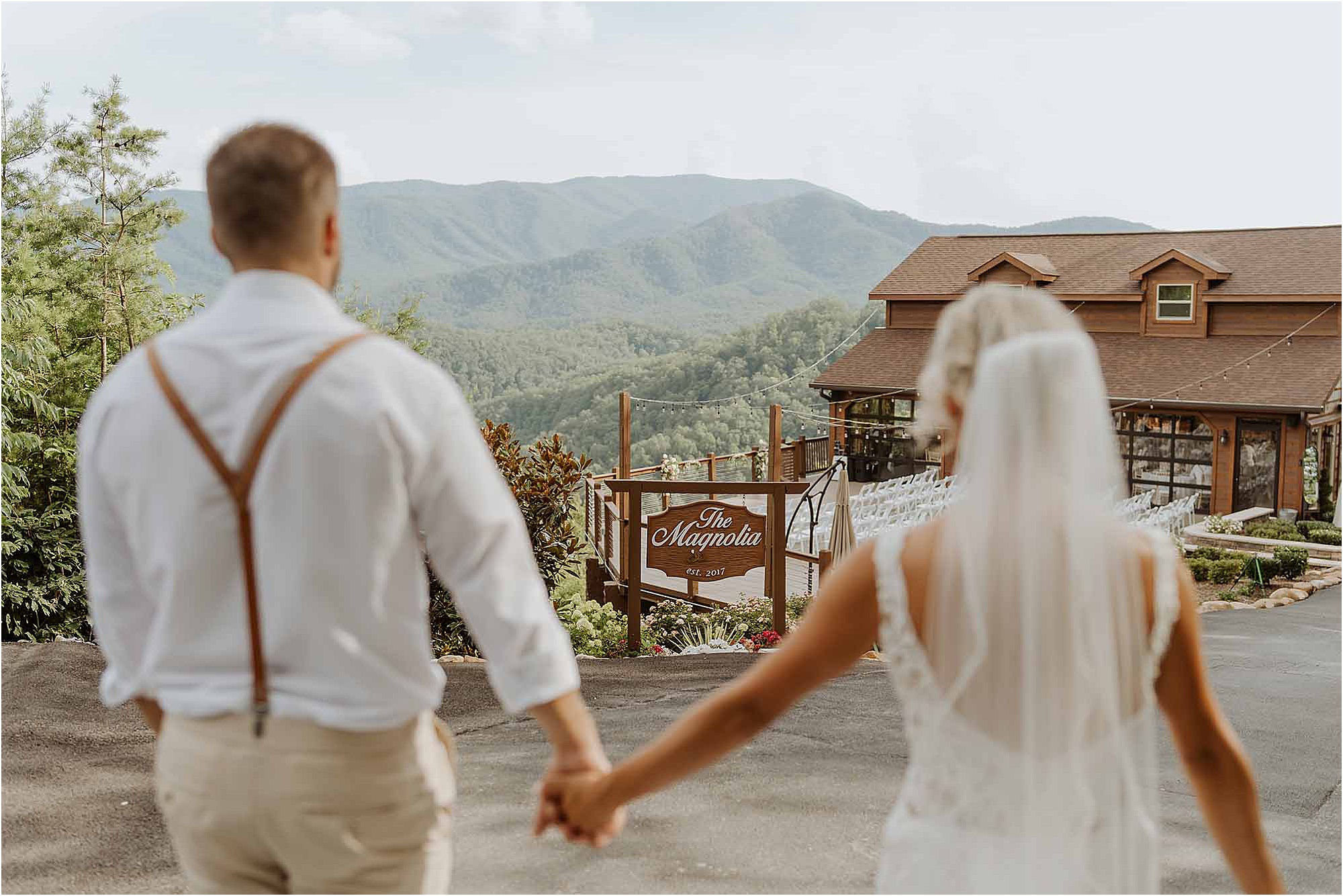 Summer Wedding at The Magnolia Venue in Pigeon Forge, Tennessee