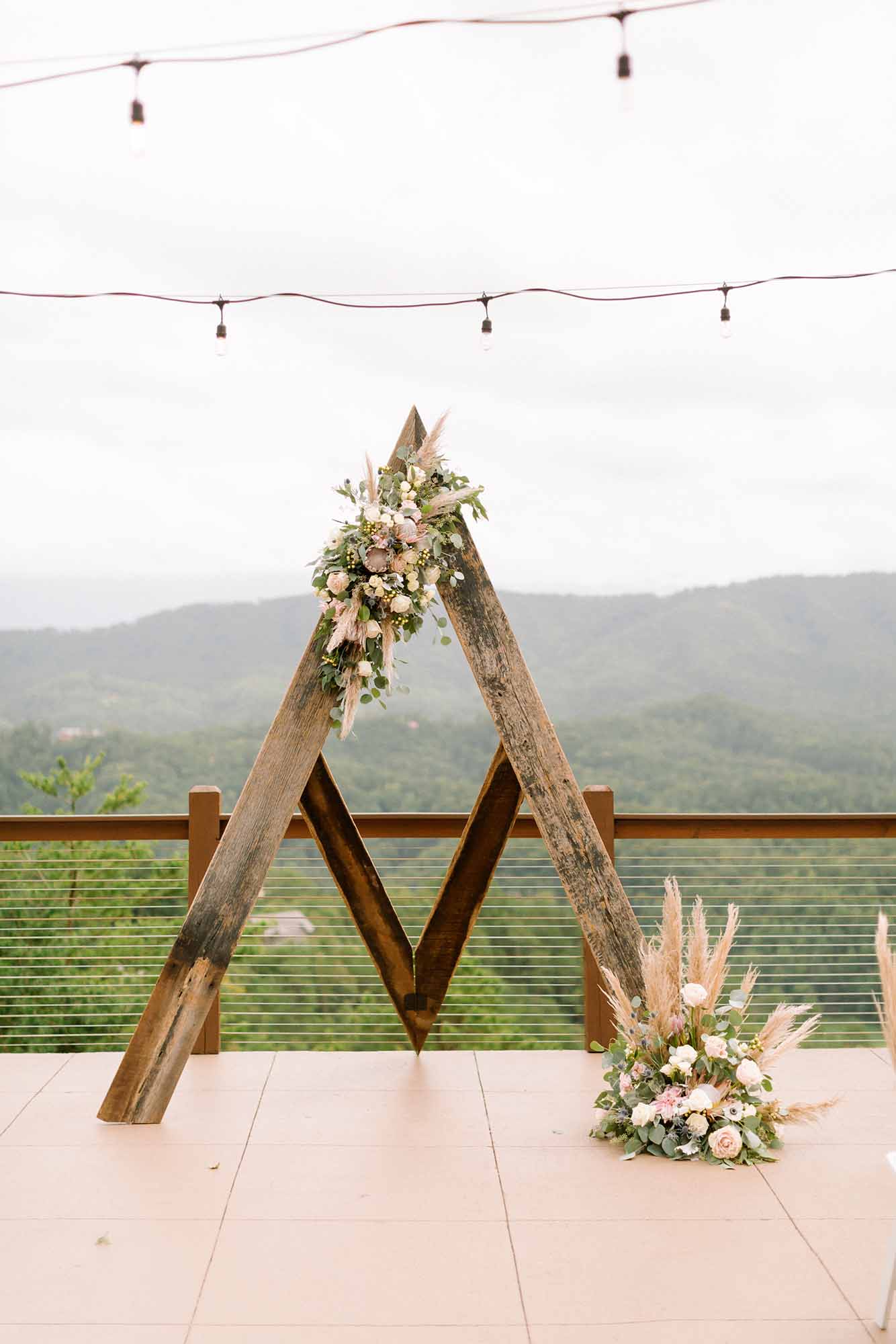 Triangle Wedding Arch