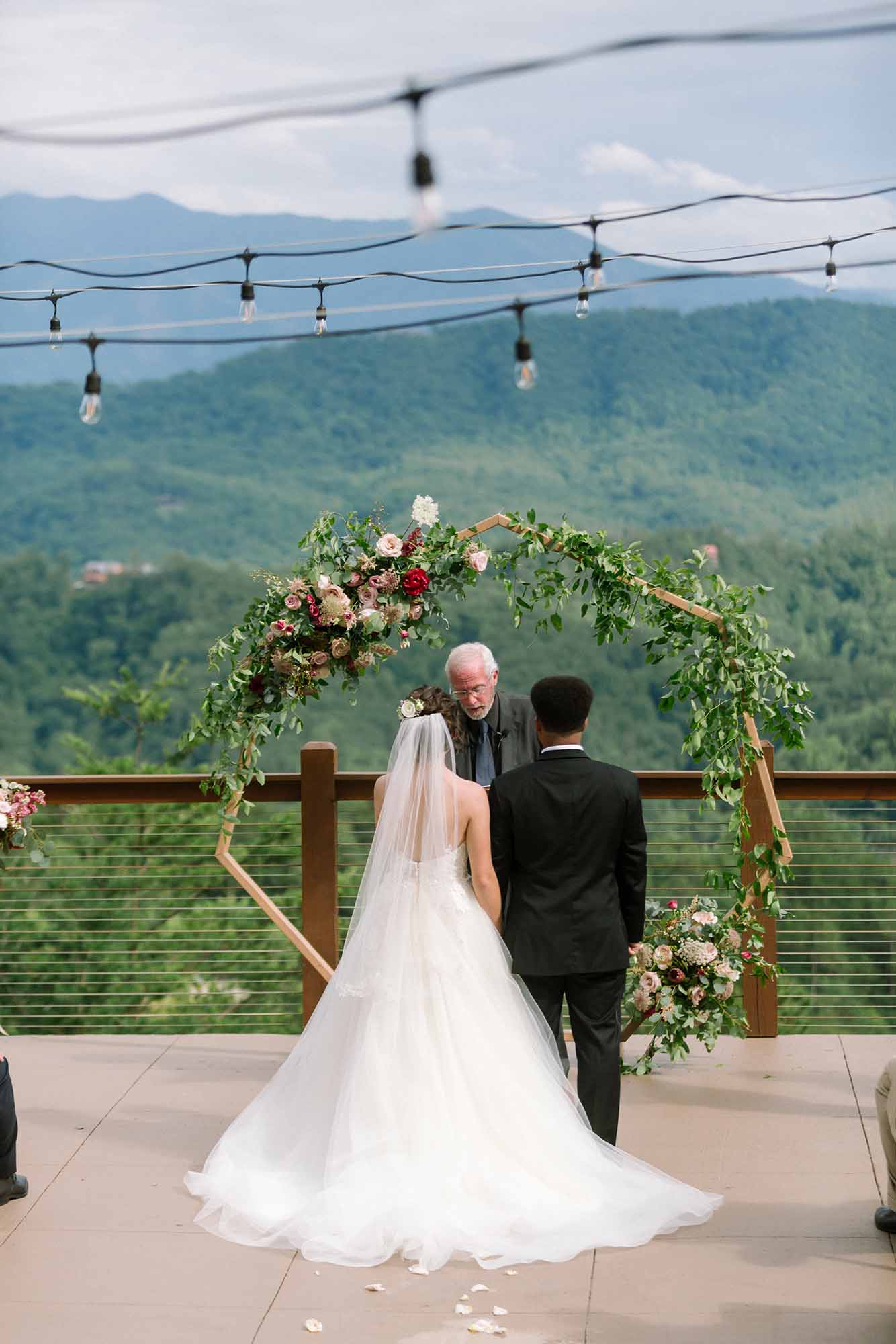 Hexagon Wedding Arch