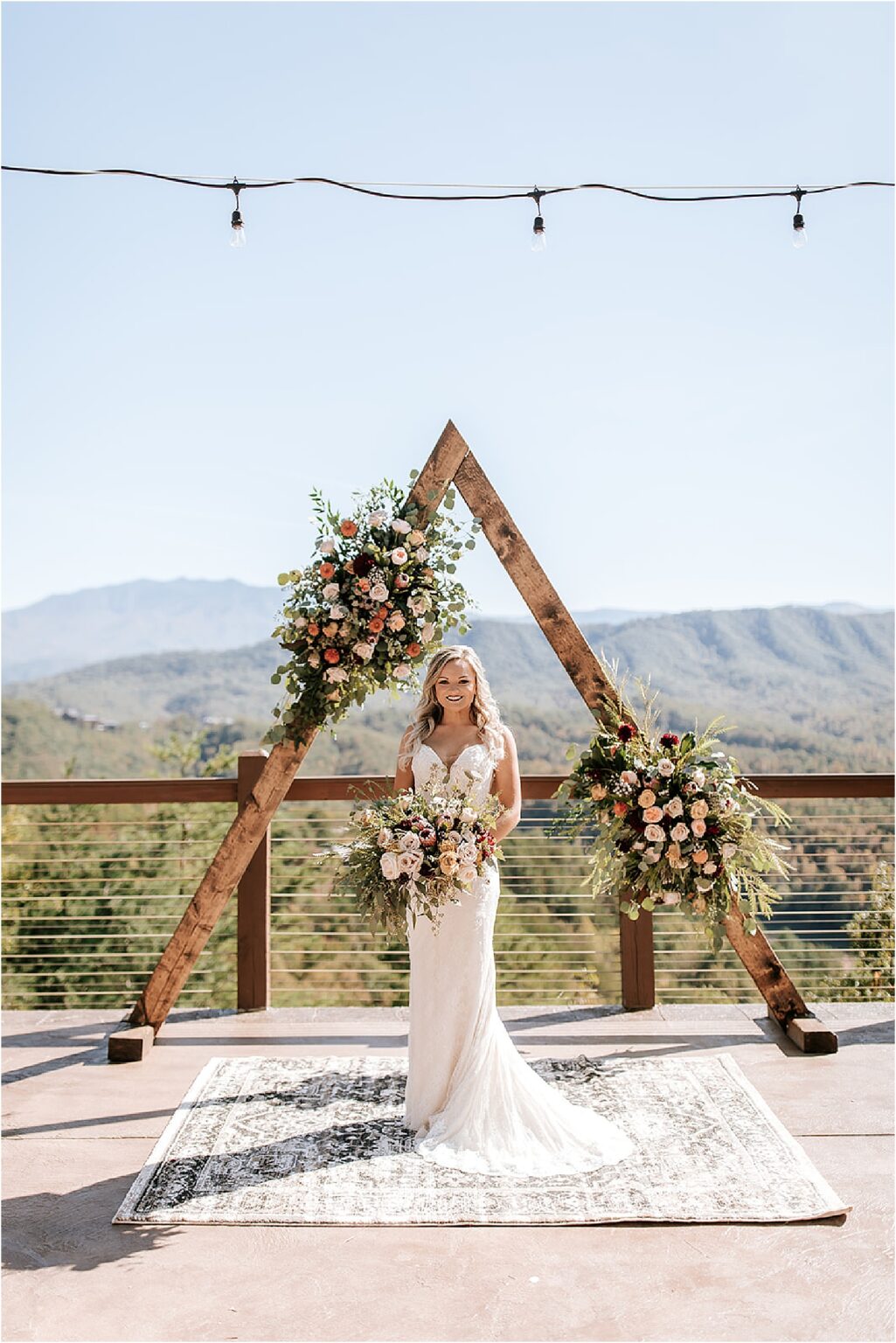 flower arch wedding