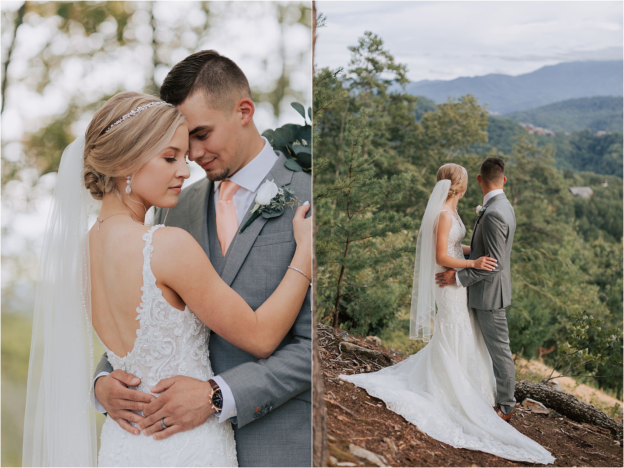 mountain wedding couple photos