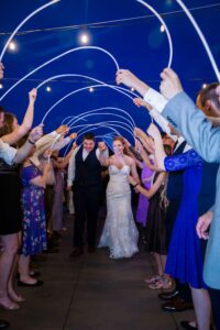 Perfectly Unforgettable Wedding Exit Ideas | The Magnolia Venue | Smoky ...