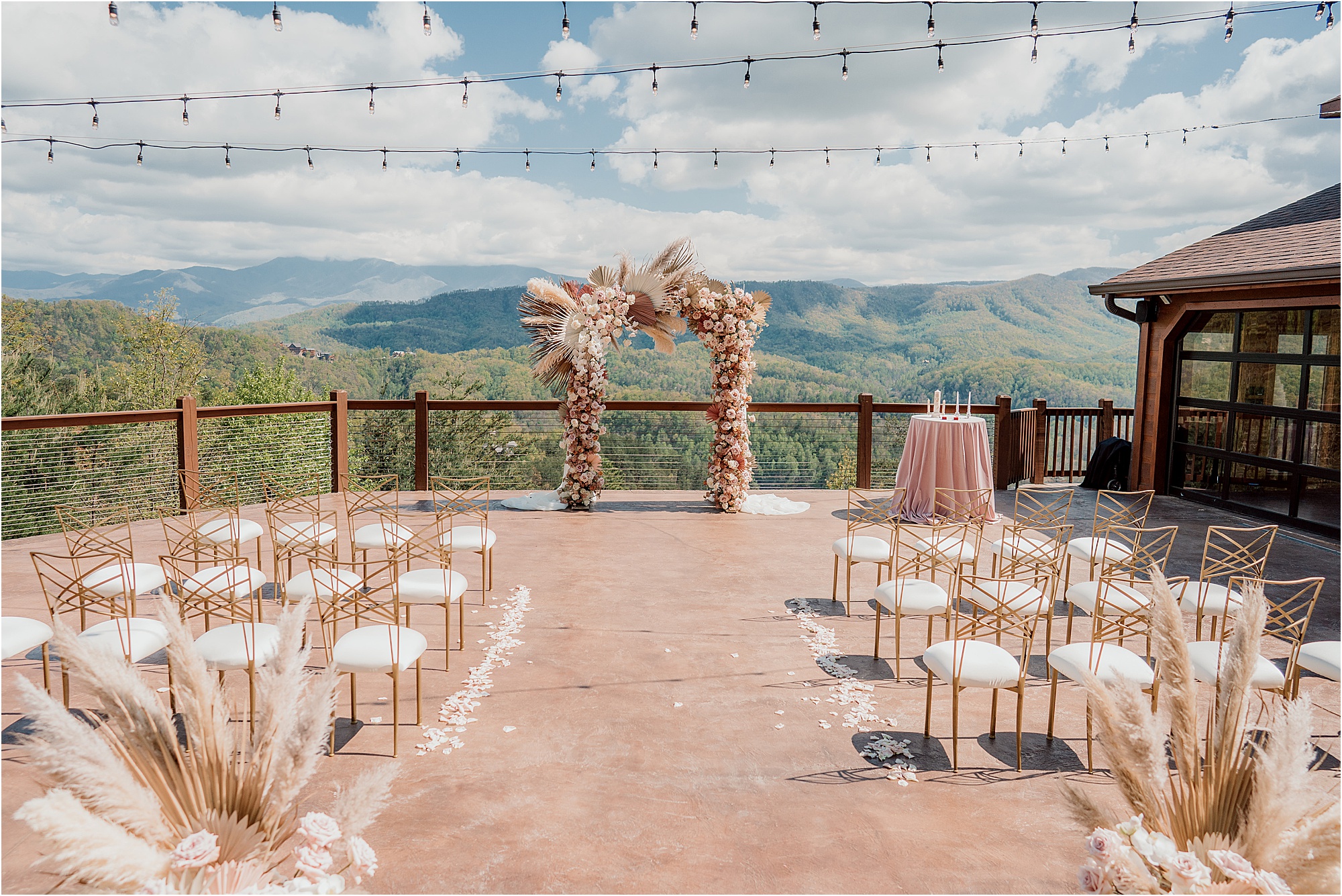 Fairytale Wedding with Magical Floral Arbor