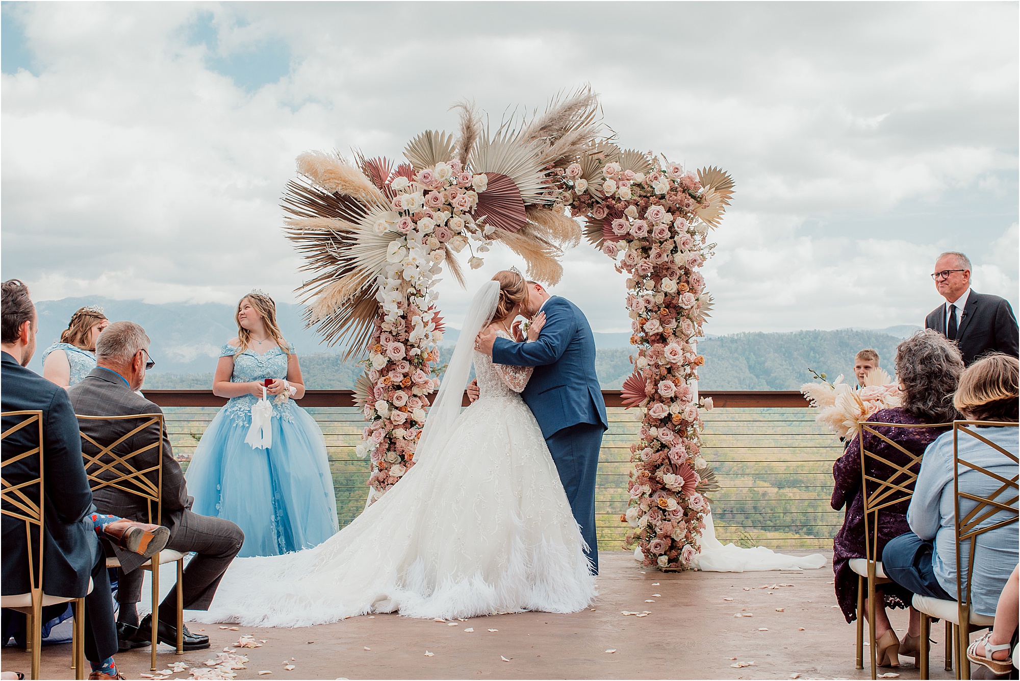 Fairytale Wedding with Magical Floral Arbor