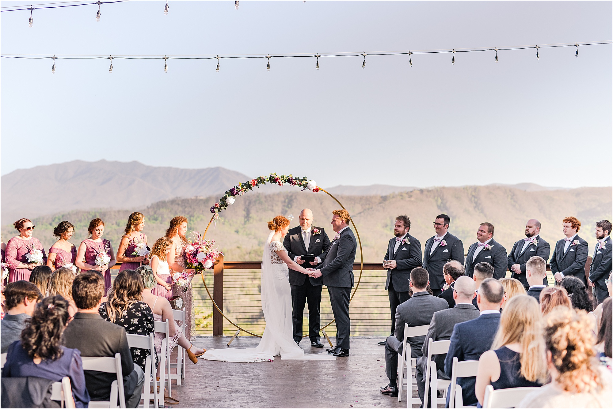 Fun, Vibrant, Eclectic Wedding in the Mountains
