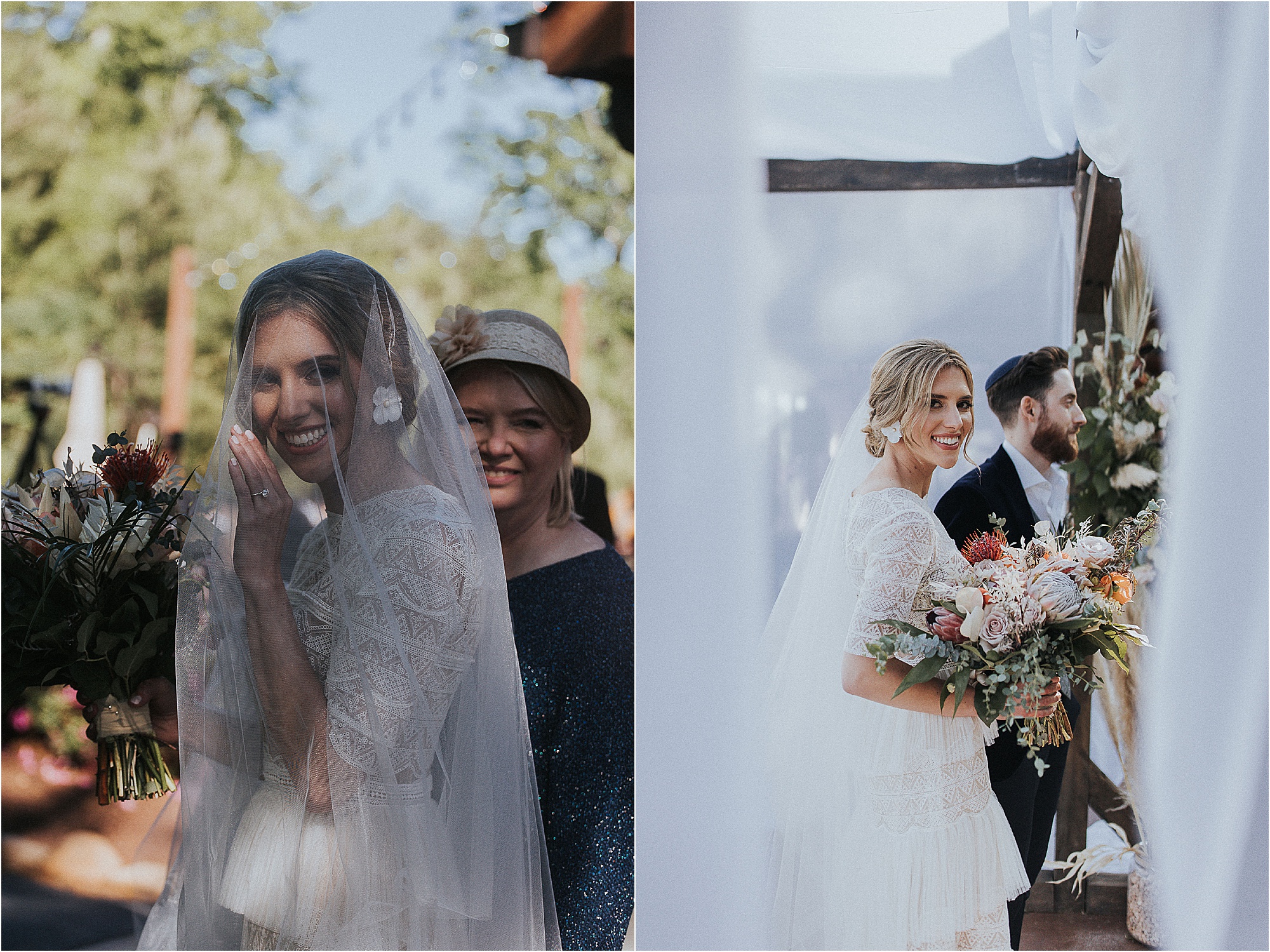 Joyful Jewish Wedding Overlooking The Great Outdoors