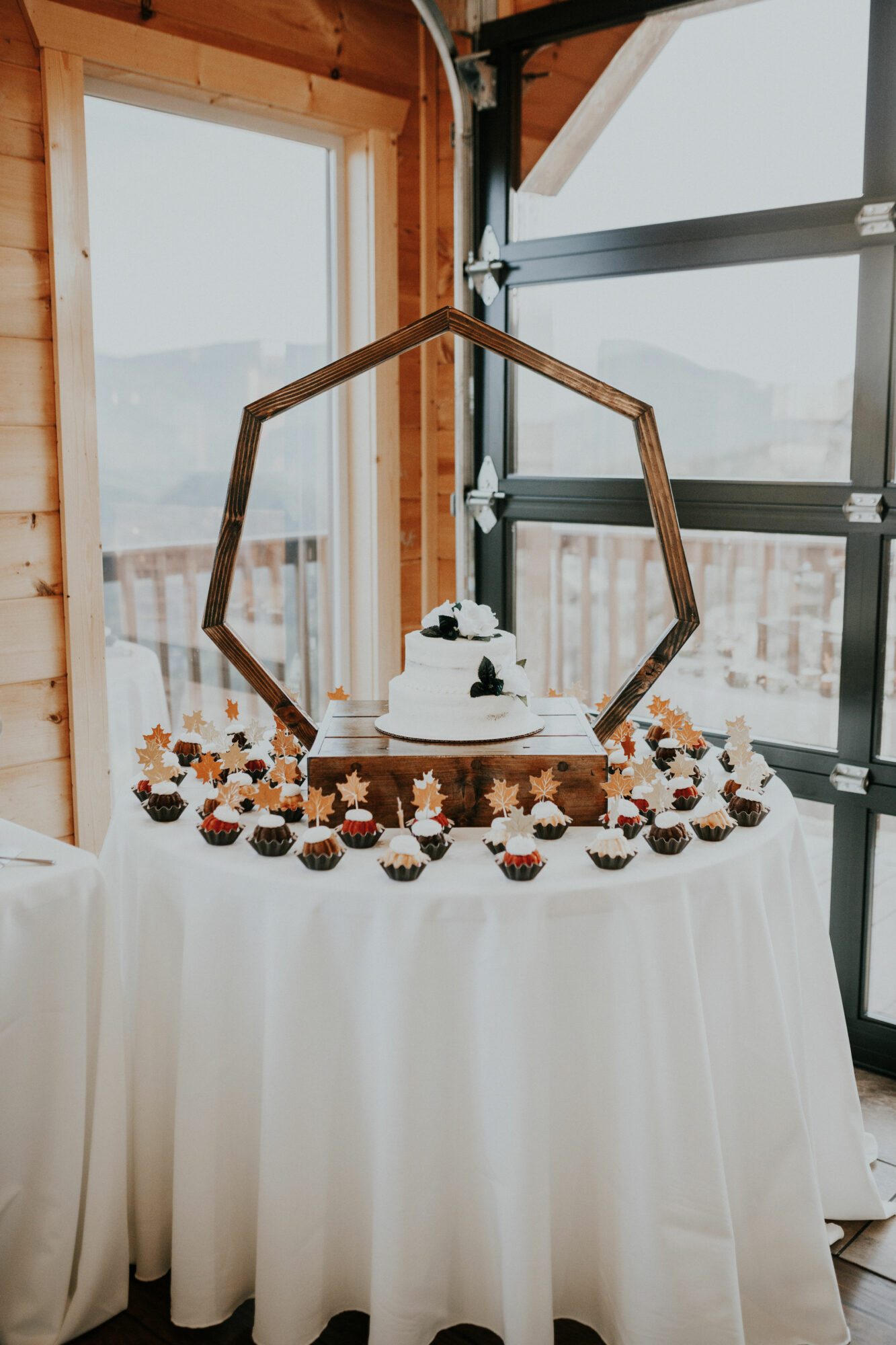Wedding cake arbor