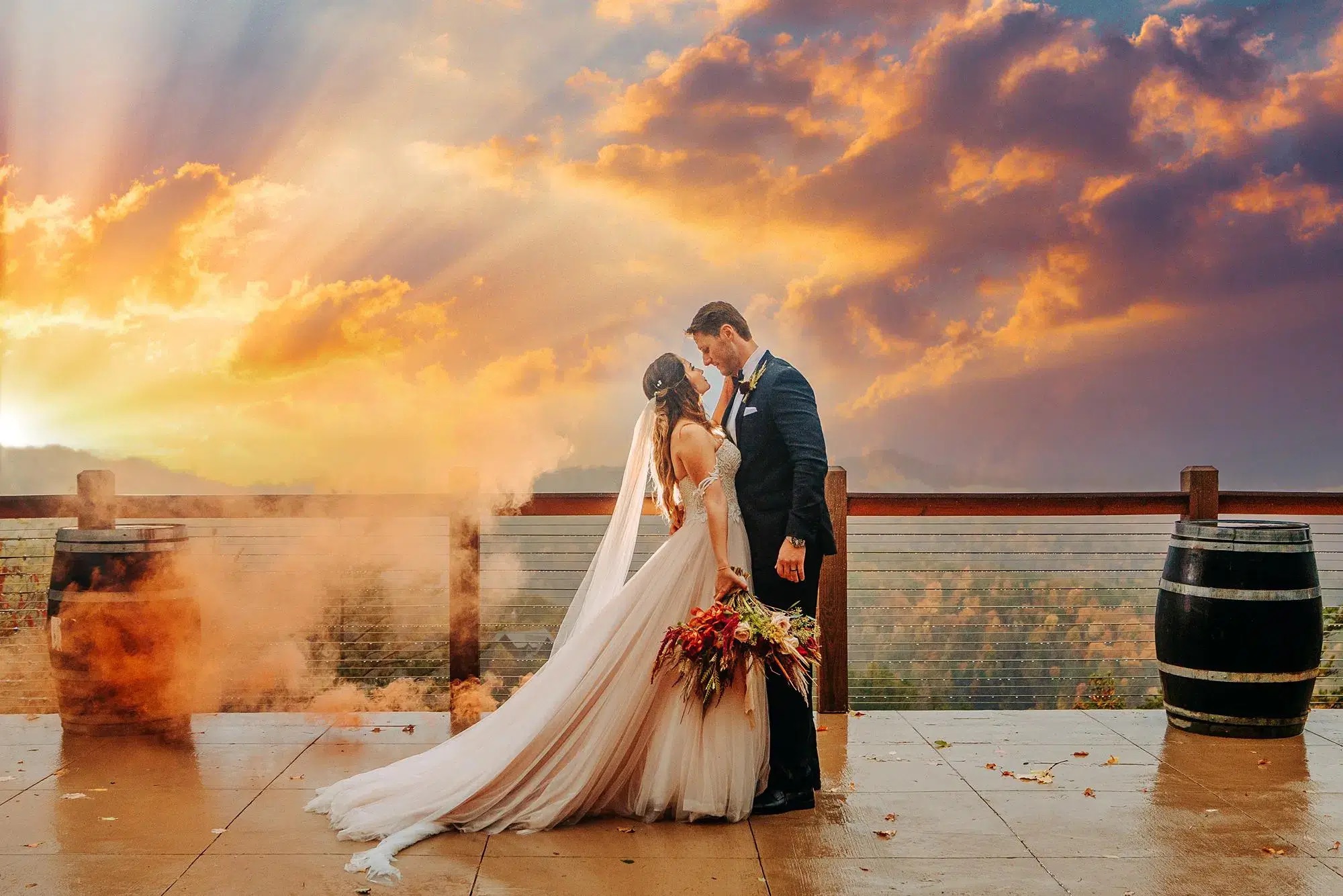 Top TN Photographer | Derek Halkett Photography | Sunset at The Magnolia Venue