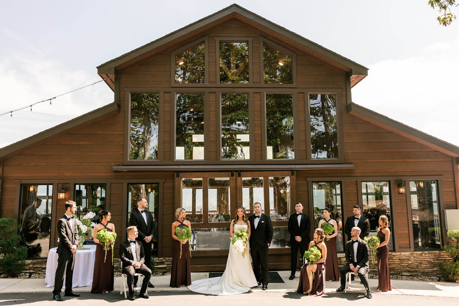 Modern Mountain Wedding in East Tennessee | The Magnolia Venue | Smoky ...